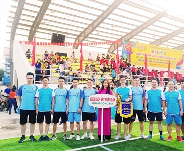 Viện KSND quận Đống Đa tham gia hội khỏe Công nhân viên chức lao động quận...